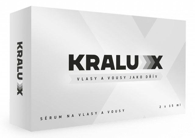 Kralux 2 x 15ml, sérum na vlasy a fúzy